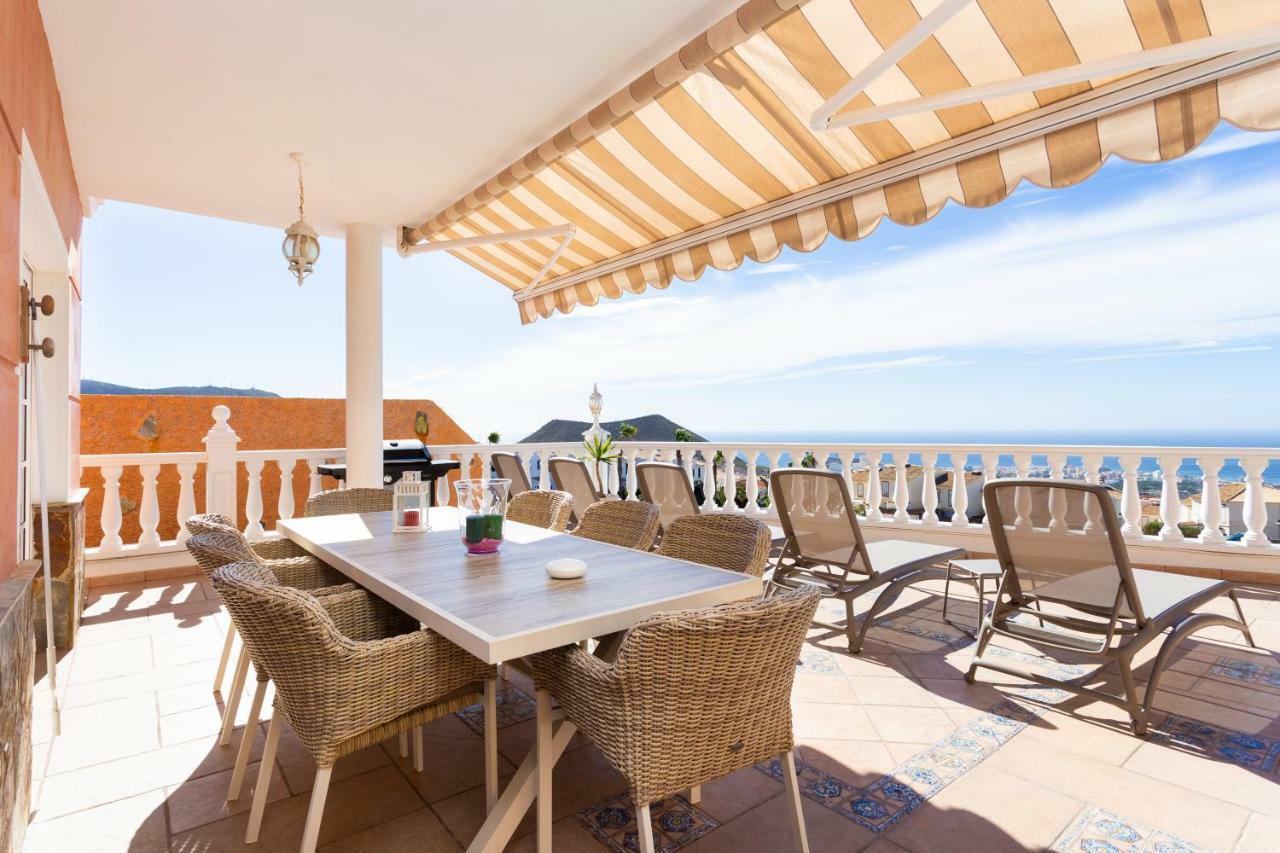 Vivatenerife - Villa With Pool, Jacuzzi And Sea View Chayofa Kültér fotó